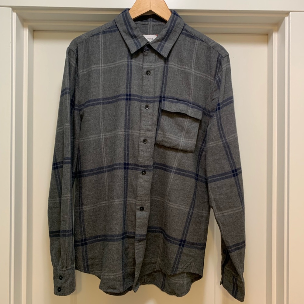 Joes jeans men’s plaid shirt
